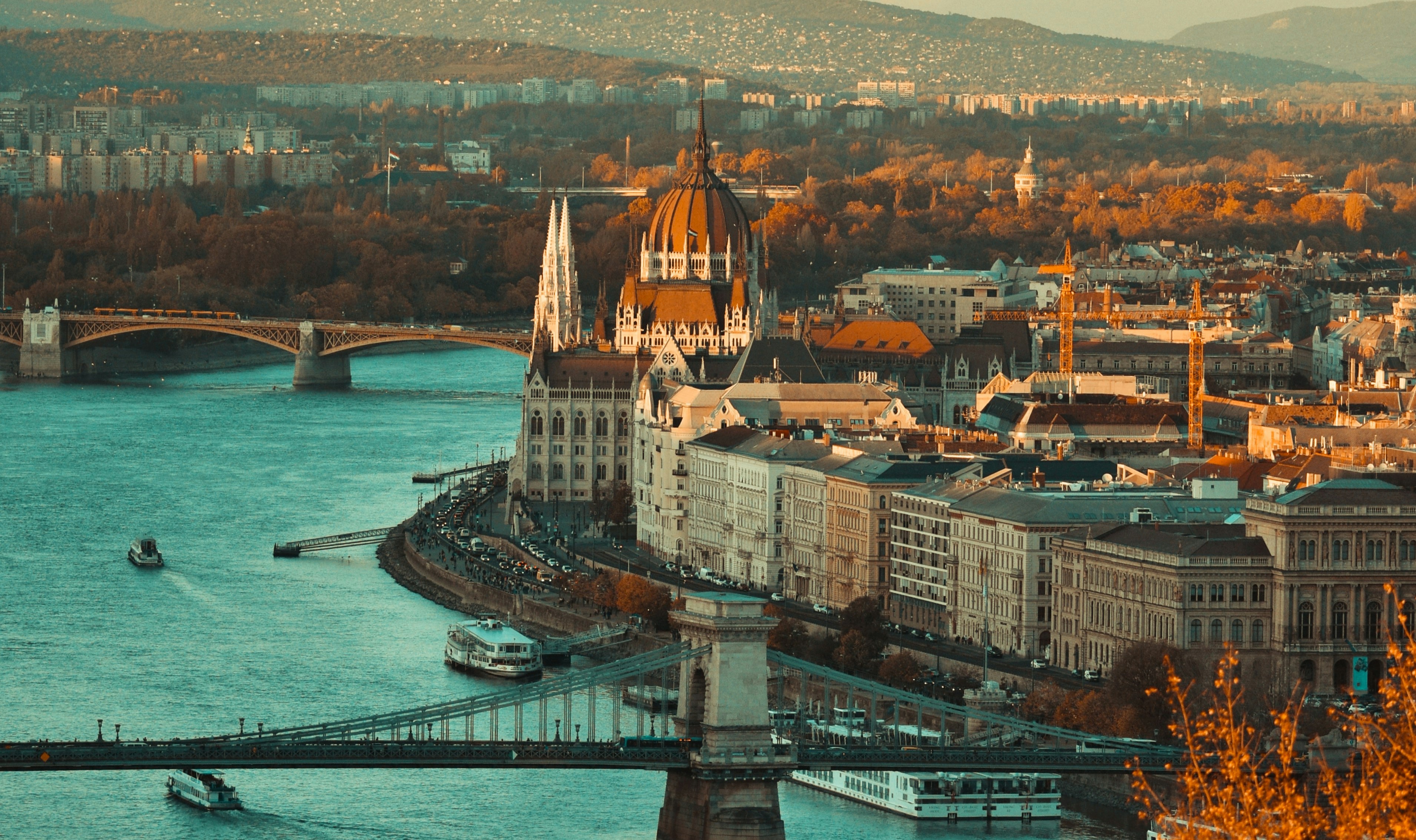 Budapest in autumn colors